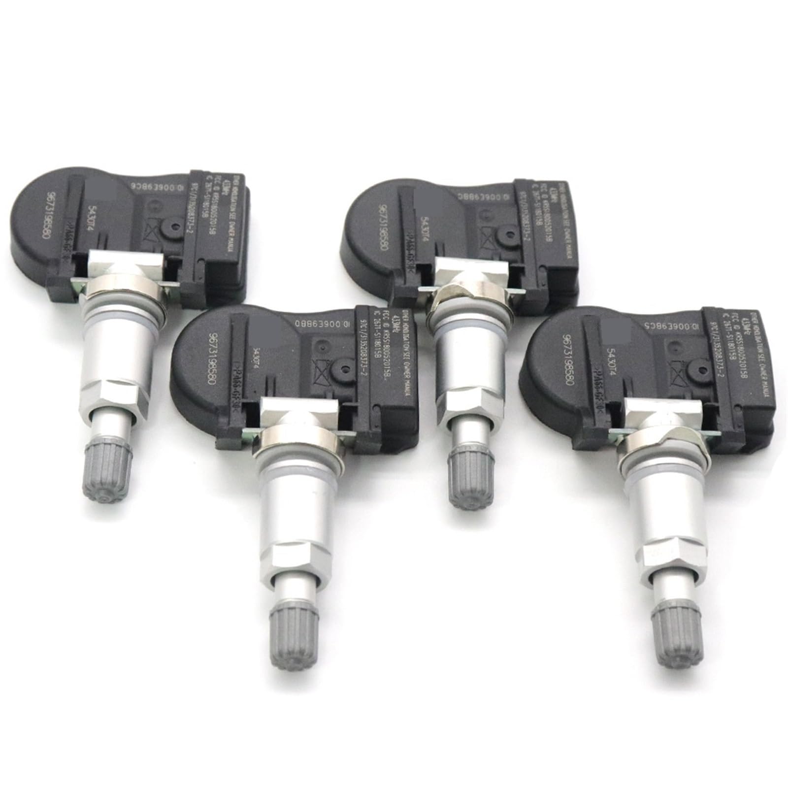 Sensor de Presión de Neumáticos para Peugeot 207, 307, 407, 508, 607, 807 Y 1007. para Citroen C4, C5, C6 C8. Sensor Presión Neumáticos TPMS para Coche(4 pcs)