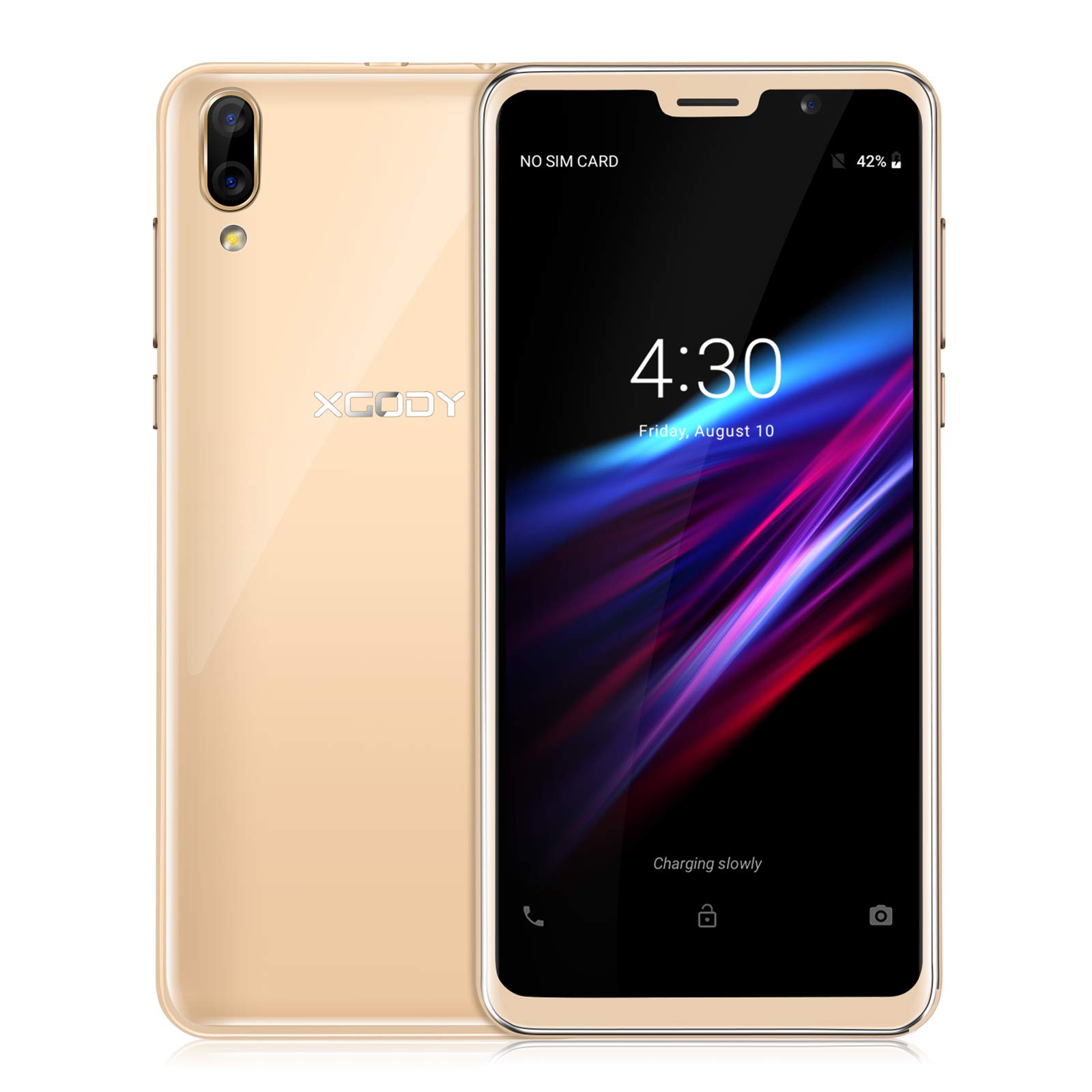 Buy Unlocked Mobile Phone,Face ID Unlock,Android 8.1, Dual SIM 3G Smart