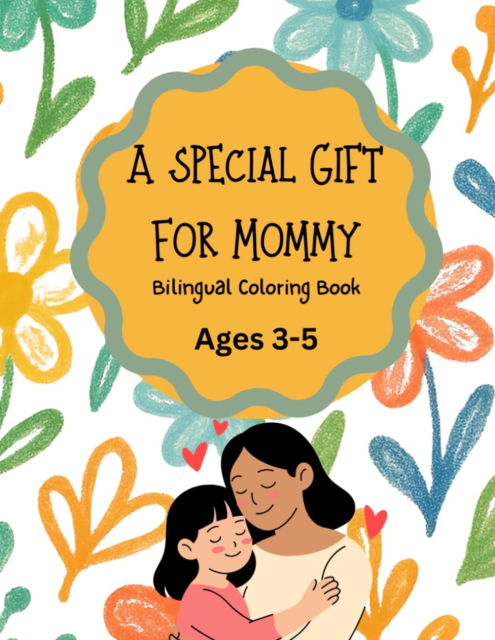A Special Gift for Mommy: Bilingual Coloring Book (Bilingual Coloring Books-English/Spanish)