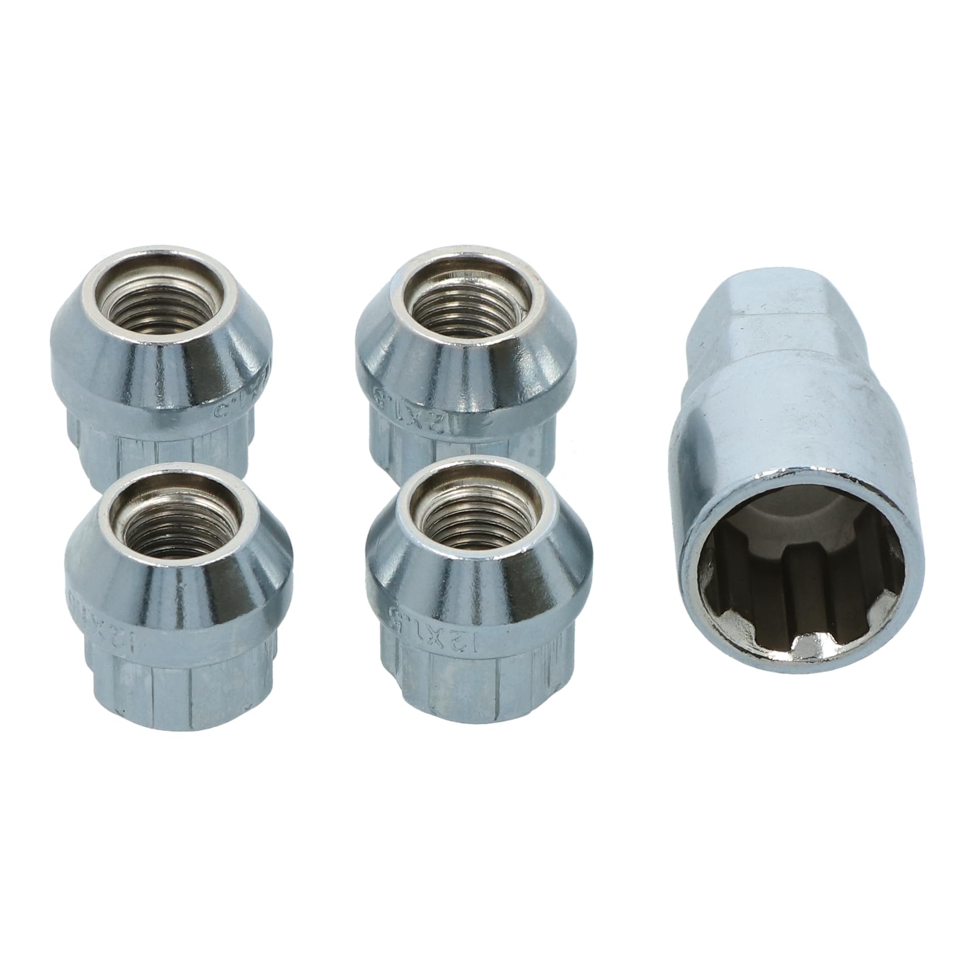 Carpoint 0520506 E-Conical Wheel Nuts M12 x 1.5mm