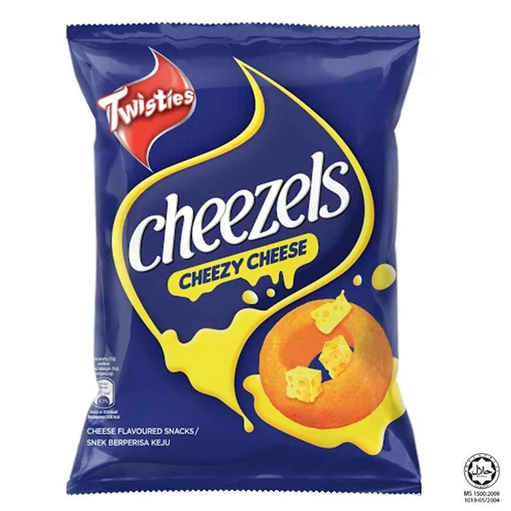 Amazon.com: Mondelez Twisties Malaysia 3 Packs Cheezels Original