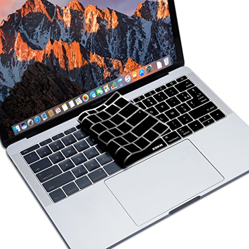 Protector de Teclado Silicona Black AZERTY MacBook 12'' A1534 miniatura 4