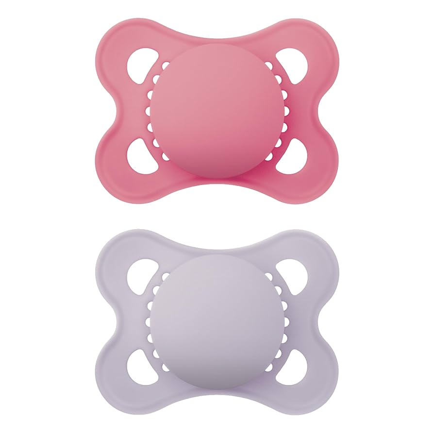m-mamu　0103 ♡ Amazon.com : MAM Original Baby Pacifier, Nipple Shape Helps
