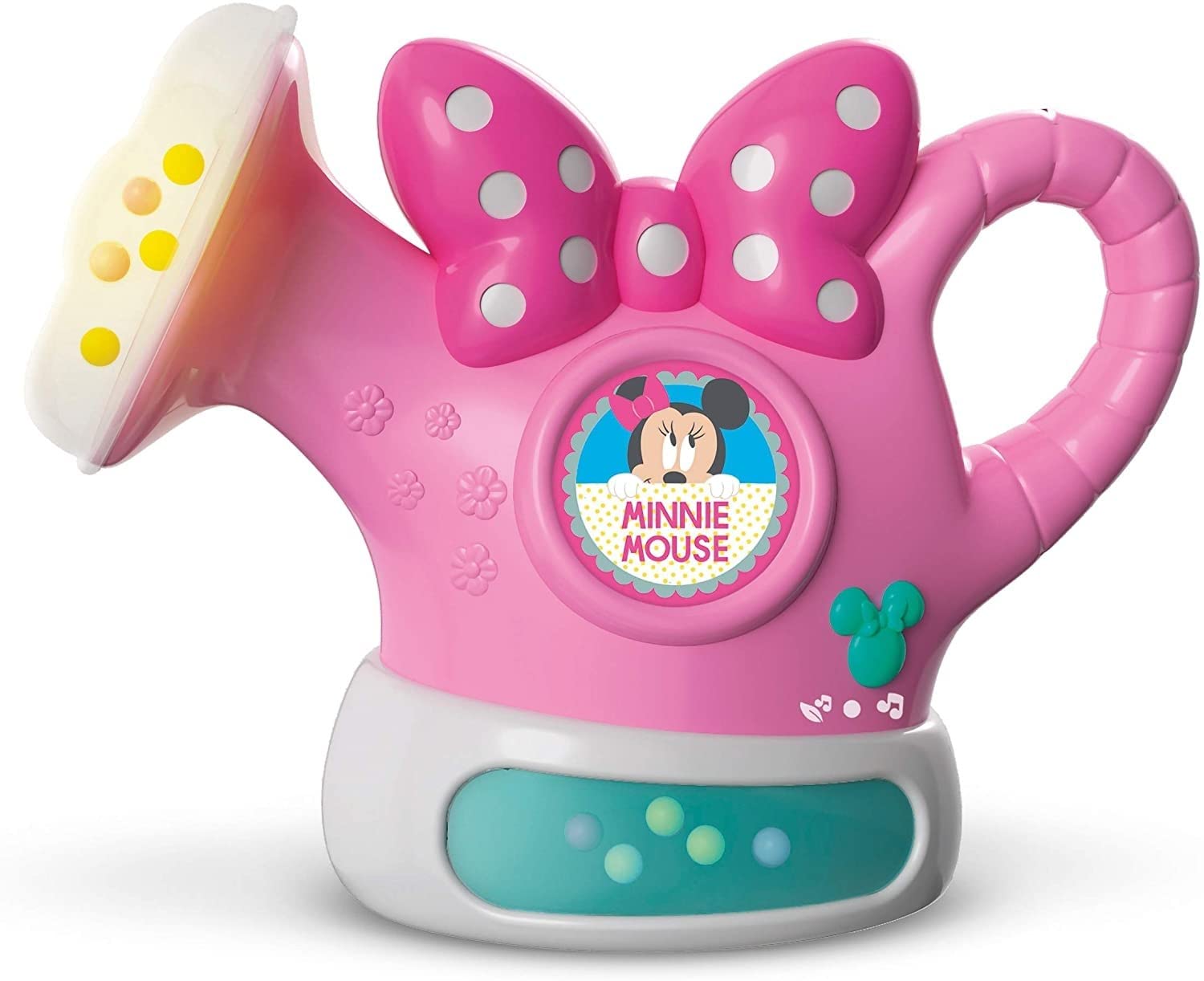Clementoni-17336 - Baby Minnie - Regadera Interactiva - Juguete bebé Disney a Partir de 10 Meses