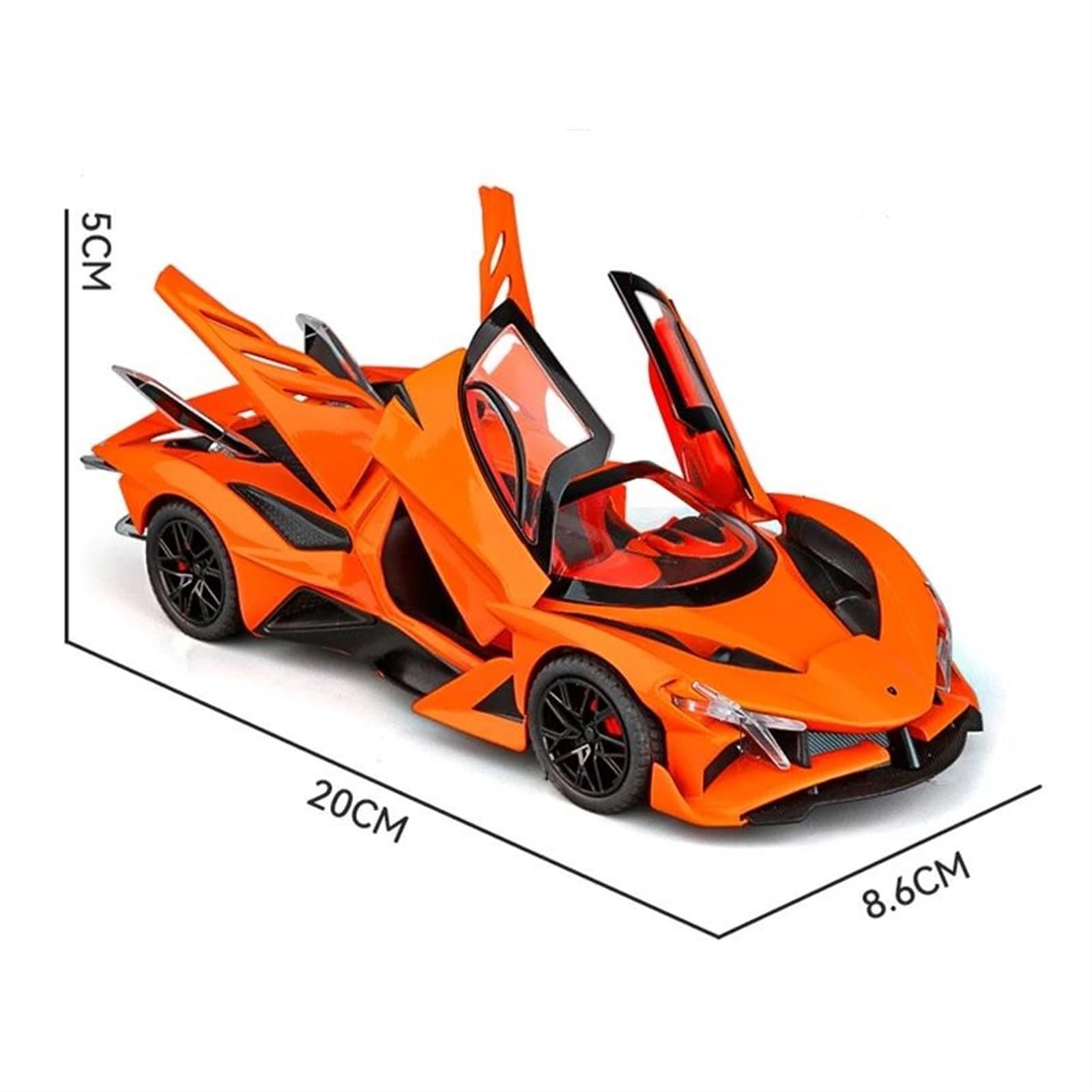 Amazon.co.jp: Display Cars 1:24 アポロプロジェクト EVO 合金 
