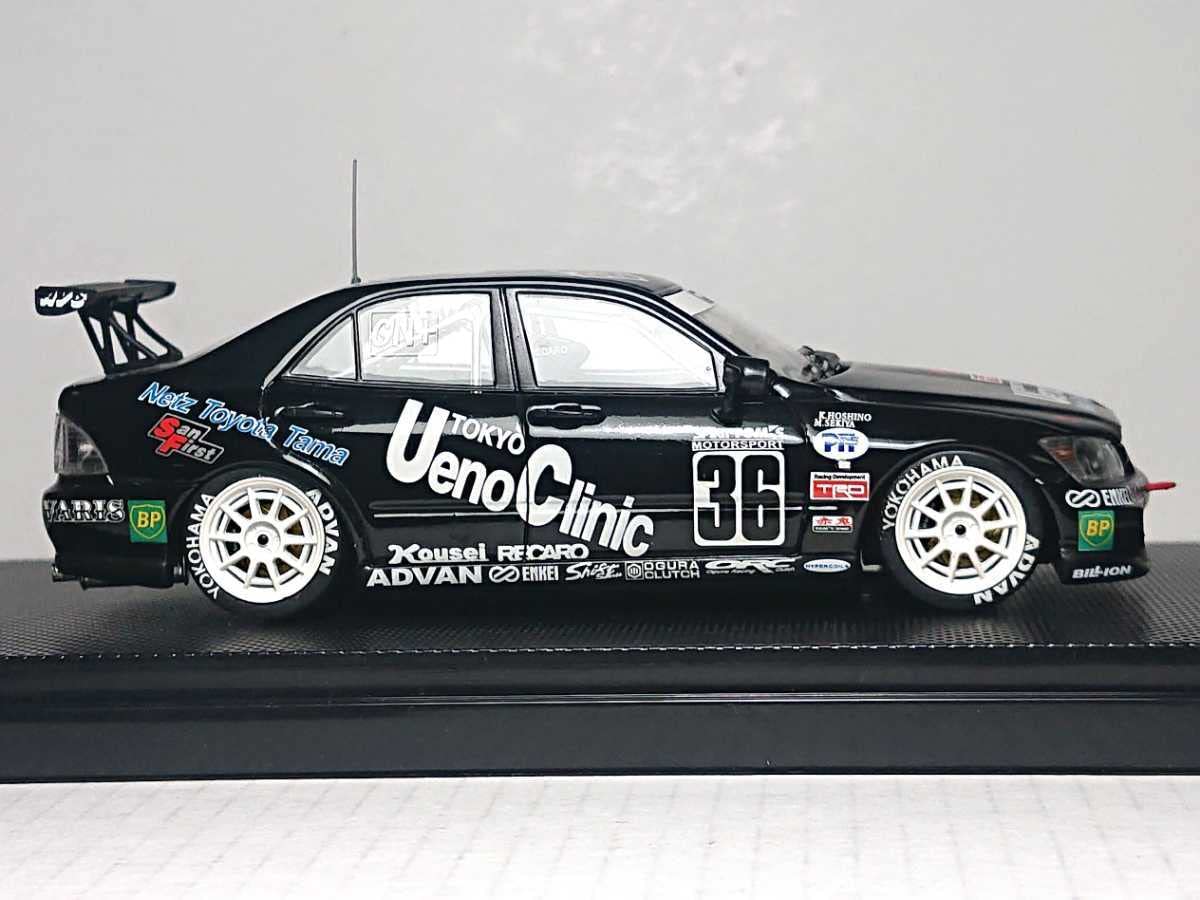 ☆EBBRO 1/43 上野クリニック TOM'S アルテッツァ 2000 スーパー耐久