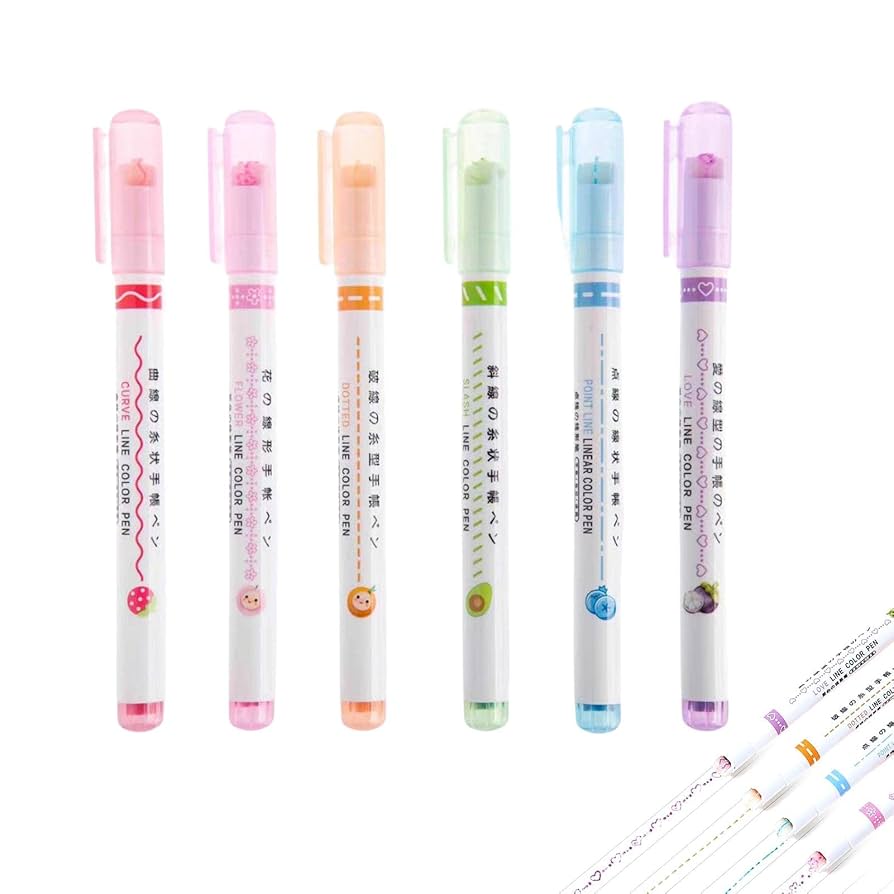 万年筆　蛍光カラーペン8個マジックペン　ペンローラースタンプ 多機能ペン速乾 万年筆 蛍光カラーペン8個マジックペン ペンローラースタンプ 多