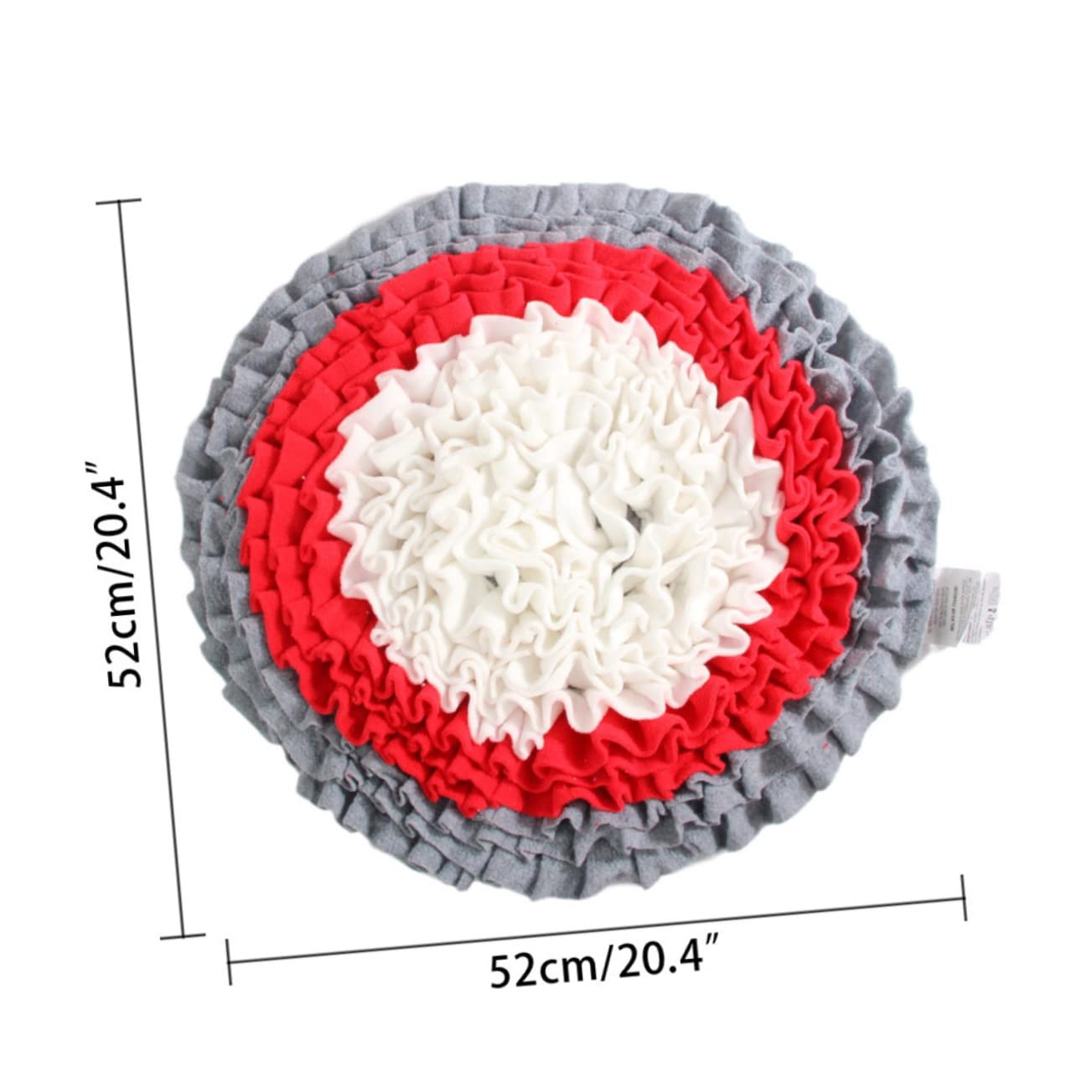 Didiseaon Tapis de Fouille pour Chien en Toile, Alimentation Lente, Dressage Interactif, pour Réduire Le Stress et Exercer L’odorat la Maison