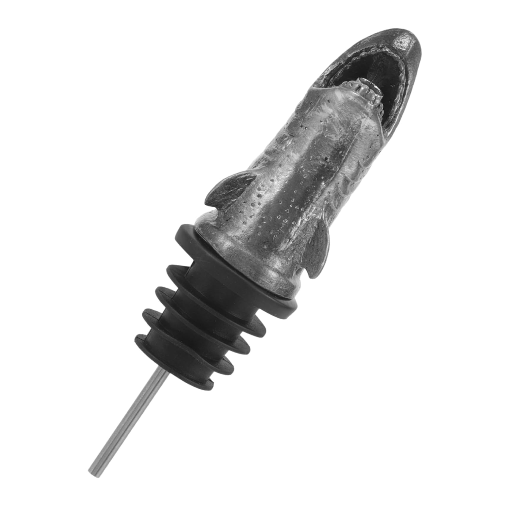 5piezas Vertedor De Vino y Forma De Dispensador De Líquidos Tapón Accesorio Creativo para Botellas De Vino Whisky y para Conservar Frescura y Evitar Goteos