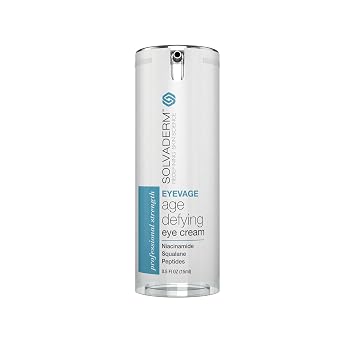Solvaderm Eyevage Anti-Aging Eye Cream Reduces Dark Circles, Puffiness, Fine Lines & Wrinkles Hydrating & Firming Under Eye Treatment for Bags, Crows Feet Dermatologist-Recommended Skincare