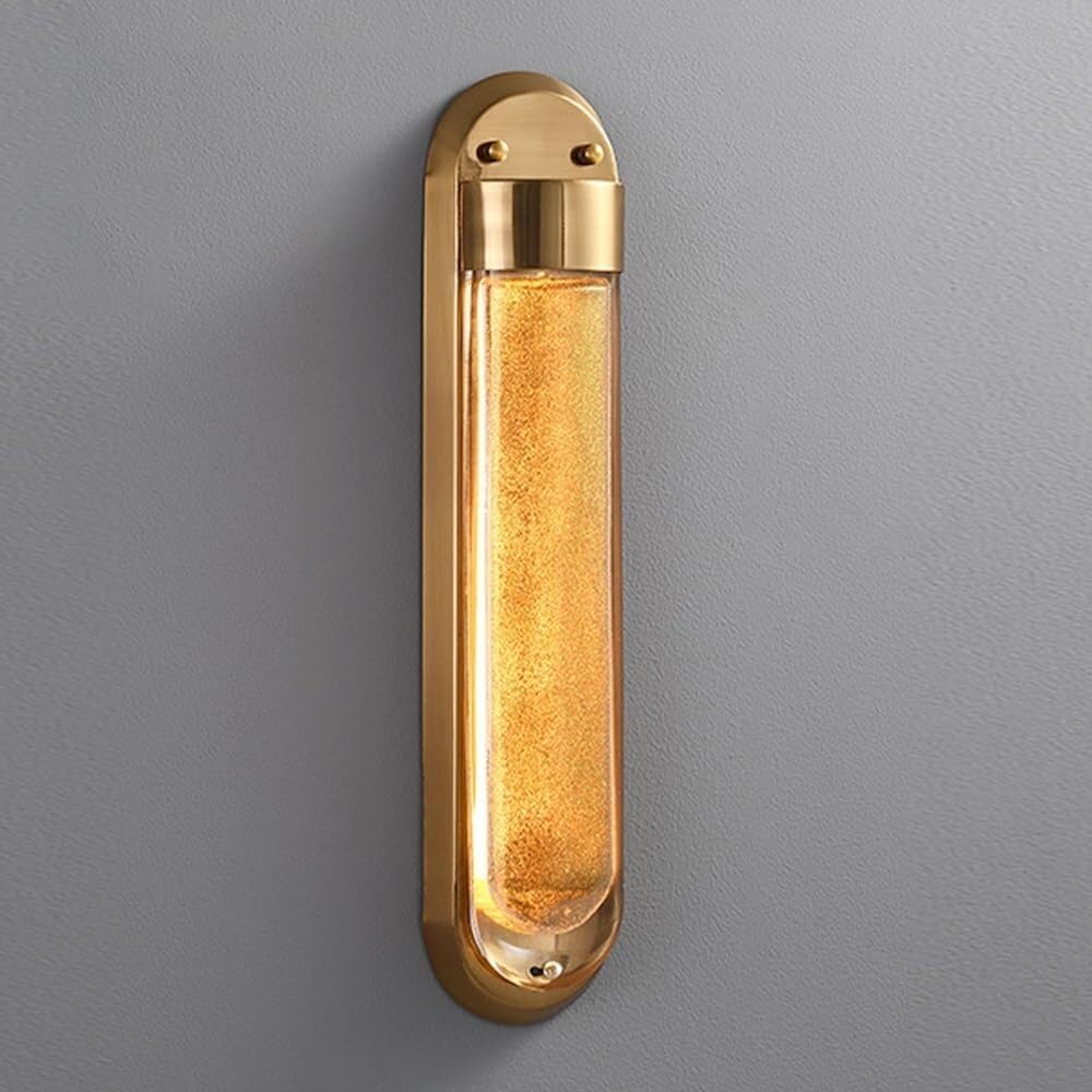HPTHLY 24'' Wall Mounted Lamp Gold Wall Sconce Light Led Sconces Wall Lighting Living Room Decor Wall Lights 8W Hardwired Wall Lamps For Bedroom Hallway,