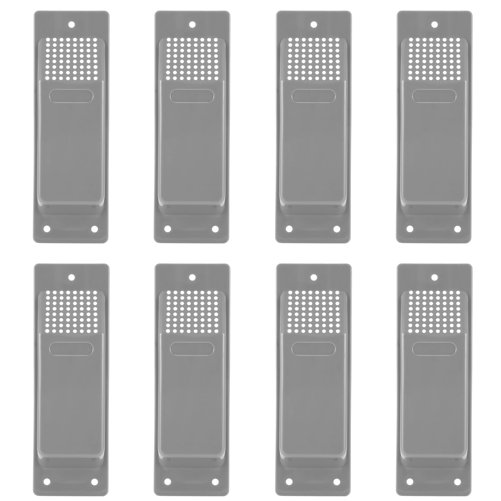 Nagoyuki 8PCS Shipping Container Air Vent Kit Heavy Duty Shipping Container Accessories Flow Ventilation Kit Gray