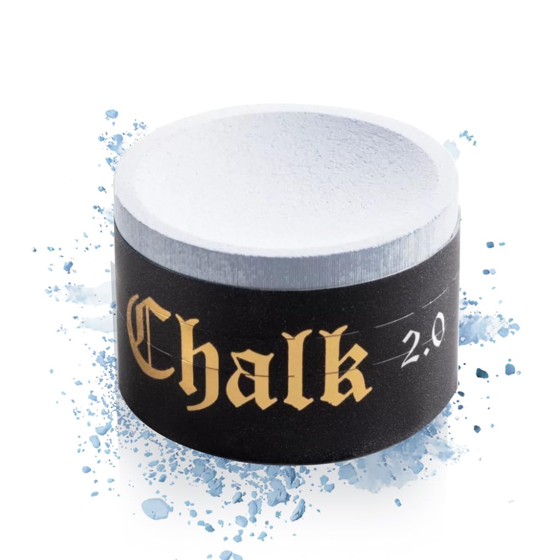 TAOM プールチョークホルダー ラウンド型 実用的なツール ビリヤードアクセサリー 磁気ミニチョークチップケース コンテナ ラウンドボックス ビリヤード