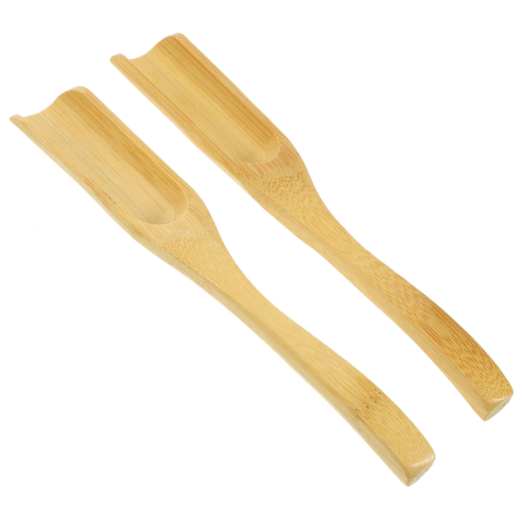 Veemoon 2pcs Tea Scoop Chinese Gongfu Teaware Accessories for Home Use for Loose Tea Flour Nuts Lightweight Easy to Clean