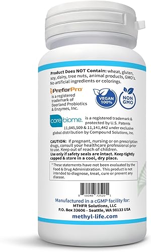 Miniatura 4 de Suplemento para la salud intestinal de butirato de apoyo al microbioma 4 en 1 (60 cápsulas)  Mezcla prebiótica probiótica posbiótica con enzimas