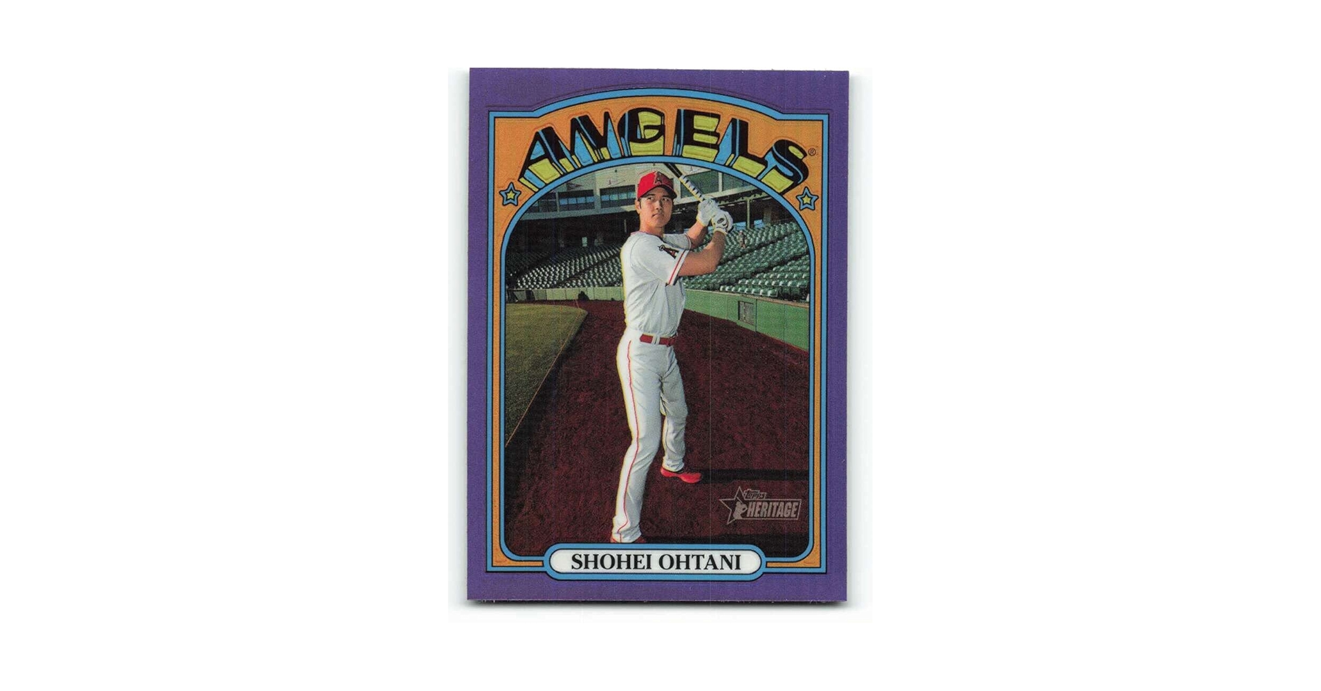 Amazon.com: 2021 Topps Heritage Chrome Refractor Purple #245