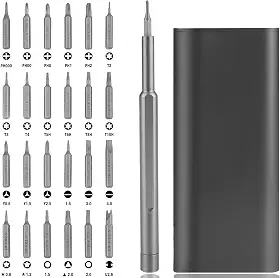 Kit Conjunto De Chaves De Fenda De Precisão 25 Em 1 Conjunto De Chaves De Fenda Magnéticas Kit De Ferramentas De Eletrônico Para Laptop, Iphone, Computador, Ps, Xbox, Celular, Macbook, óculos, Relógio
