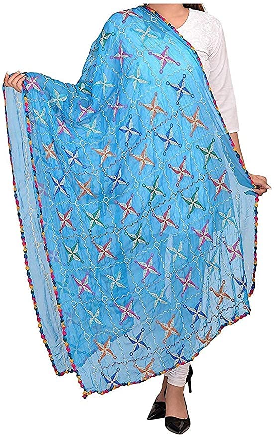 Generic Women's Solid Chiffon Dupatta