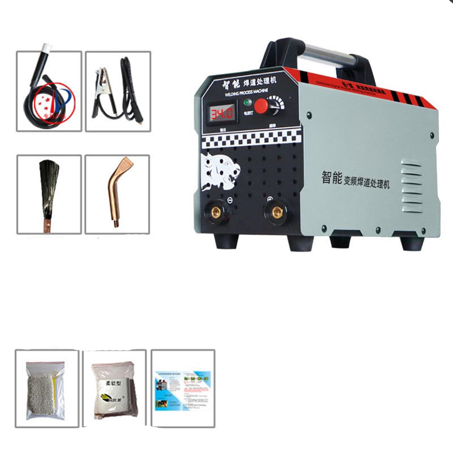 Macchina Pulizia Saldature In Acciaio Inossidabile, Processore Cordoni Saldatura A Spazzola 1000 W, Pulitore A Spazzola Tig, Lucidatrice Elettrolitica Per Pulizia Punti Saldatura In Metallo