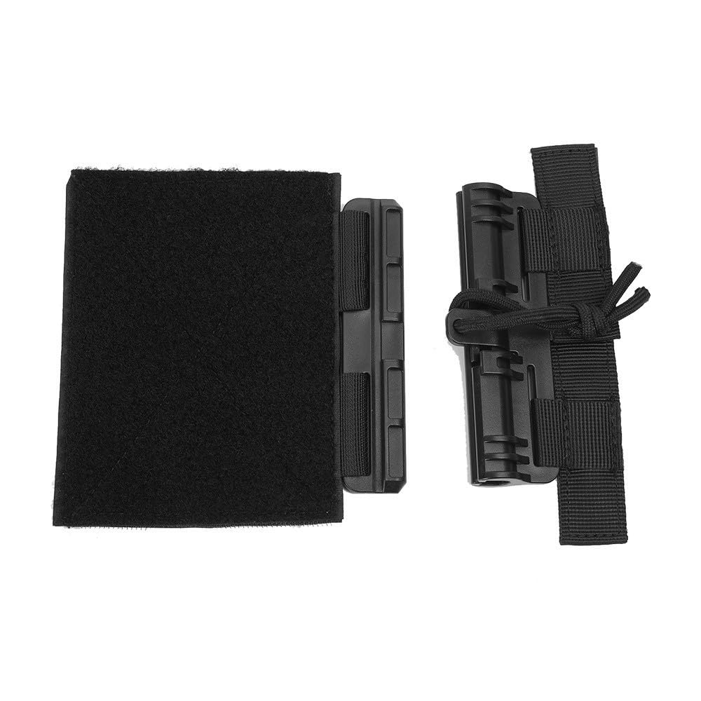 MiOYOOW Boucle Tactique Molle à Retrait Rapide, 1000D Ensemble de Gilet à dégagement Rapide Molle avec Attache à Boucle à Crochet pour Porte-Plaque Chasse en Plein air, défini pour jpc ncpc