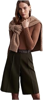 Dilvin Kemerli Bermuda Şort, 101A72233