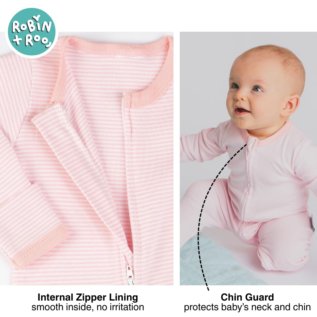 Pagliaccetto unisex con cerniera bidirezionale per un facile cambiamento - 100% cotone
