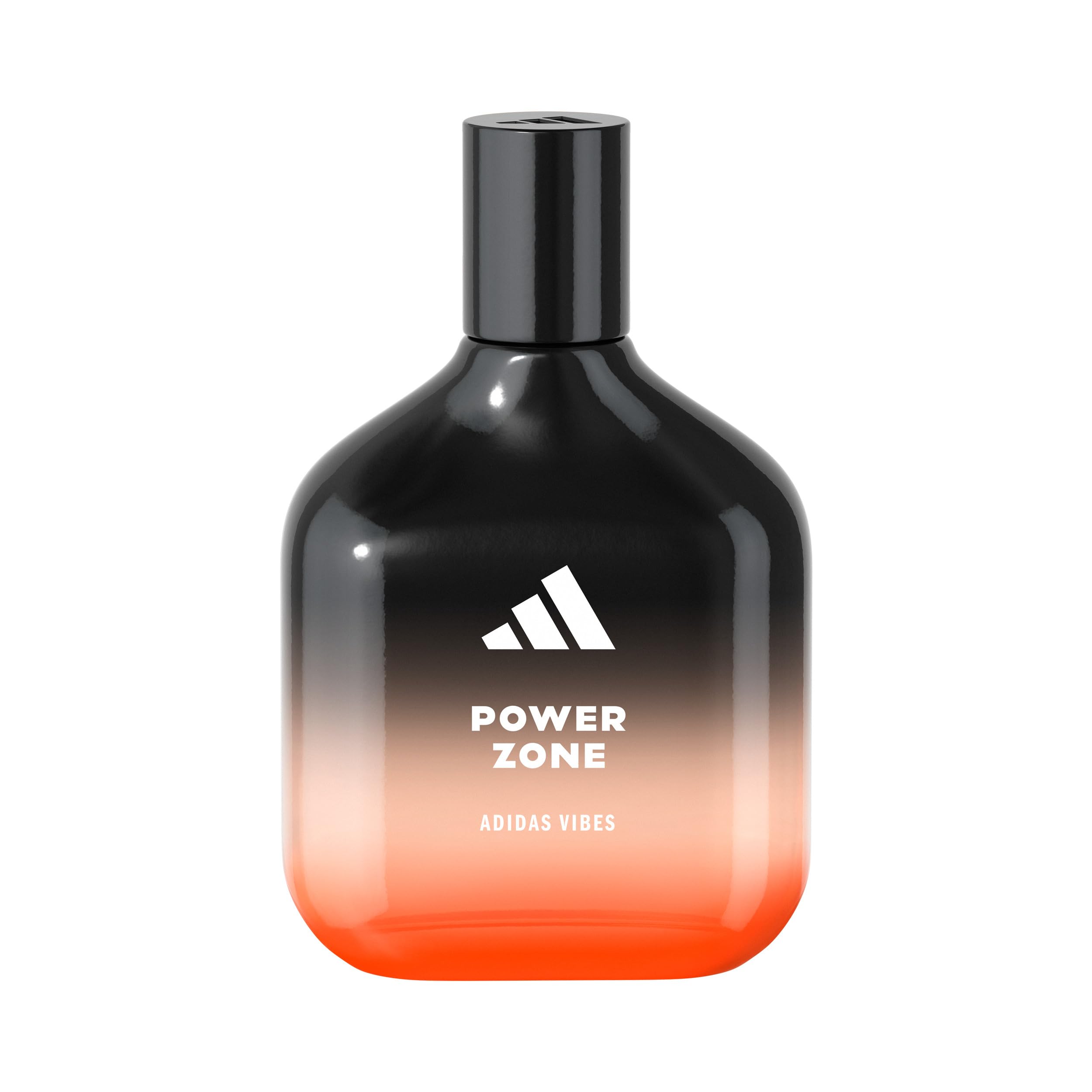 adidas Vibes Power Zone Unisex Eau de Parfum | Langanhaltender sportlicher würziger bernsteinfarbener Duft, Noten von Oud und Pflaumennektar, weckt die Sinne