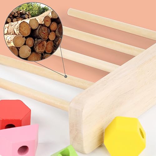 Miniatura 5 de ZRCCOX Juguetes Montessori para niños de 2, 3, 4 años, juguetes para niños de 2 a 4 años, juguetes apilables para niños pequeños de 1 a 3 años,