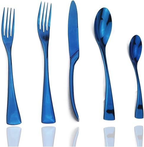 Miniatura 5 de JASHII Juego de 4 tenedores de postre de acero inoxidable 1810, utensilios de cubiertos pulidos con espejo, ideal para degustaciones, pasteles y uso