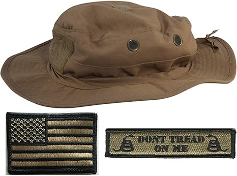 Gadsden and Culpeper Operator Boonie Hat Bundle & Patches - USA/DTOM