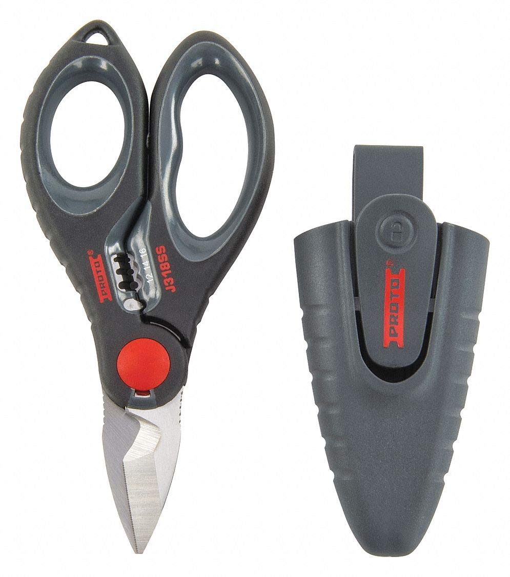 Stanley Proto J318SS forbici da elettricista in acciaio INOX, 6 – 7/162,6 cm