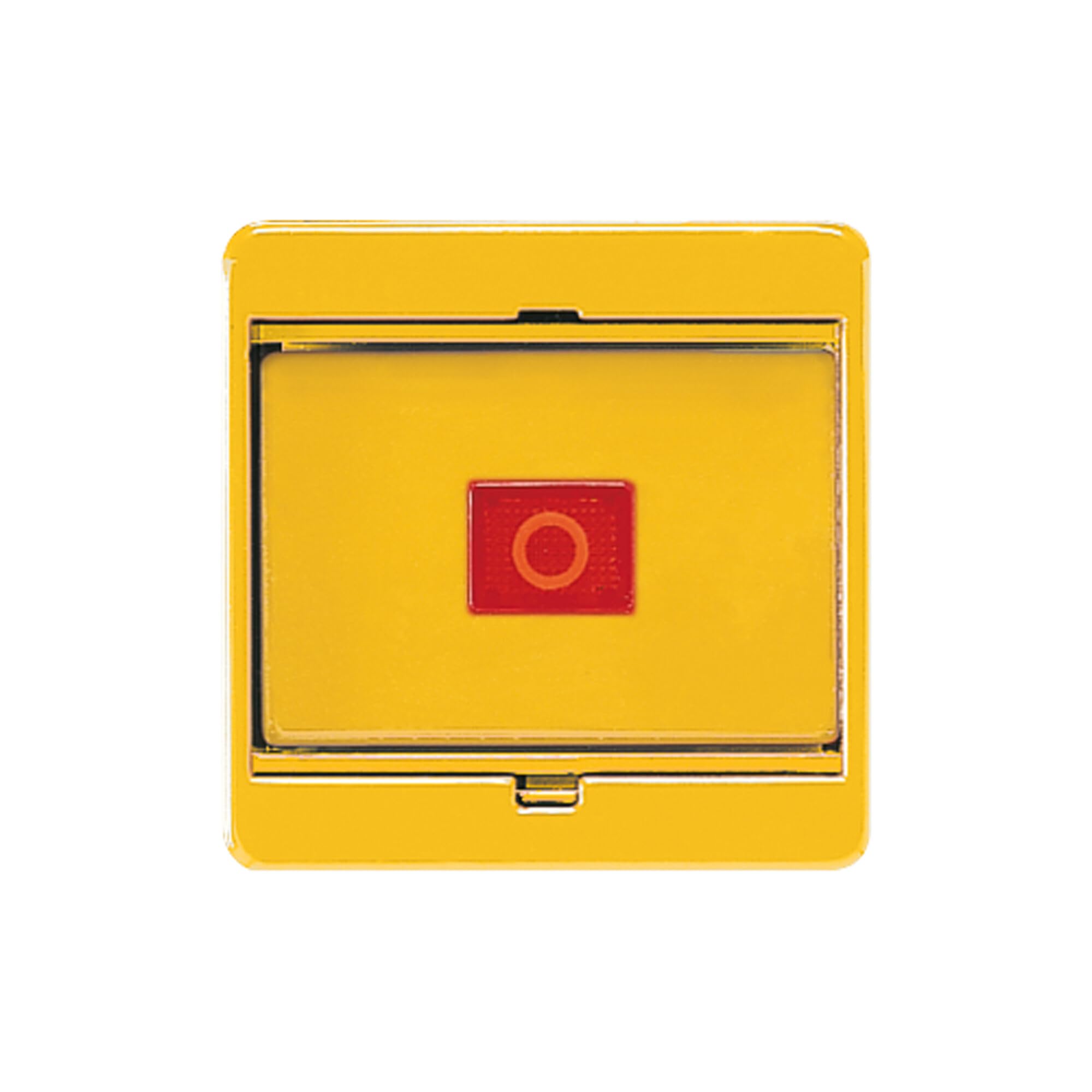 Jung 561GLGE enjoliveur jaune avec vitre fini les erreurs de circuit