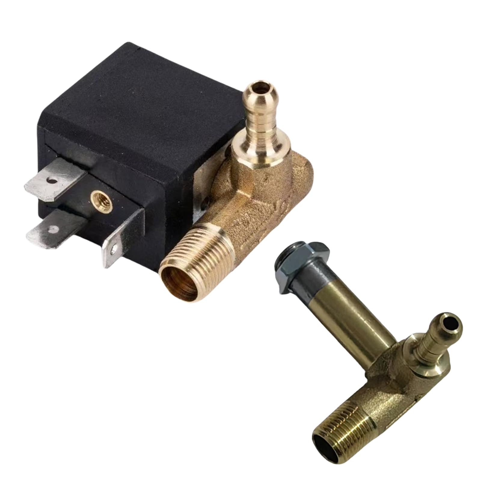 2035 Solenoid Valves Brass Hot Water Normally Closed Valves 2 Position 2 Way Solenoid Water Enduring Pressure Increasing