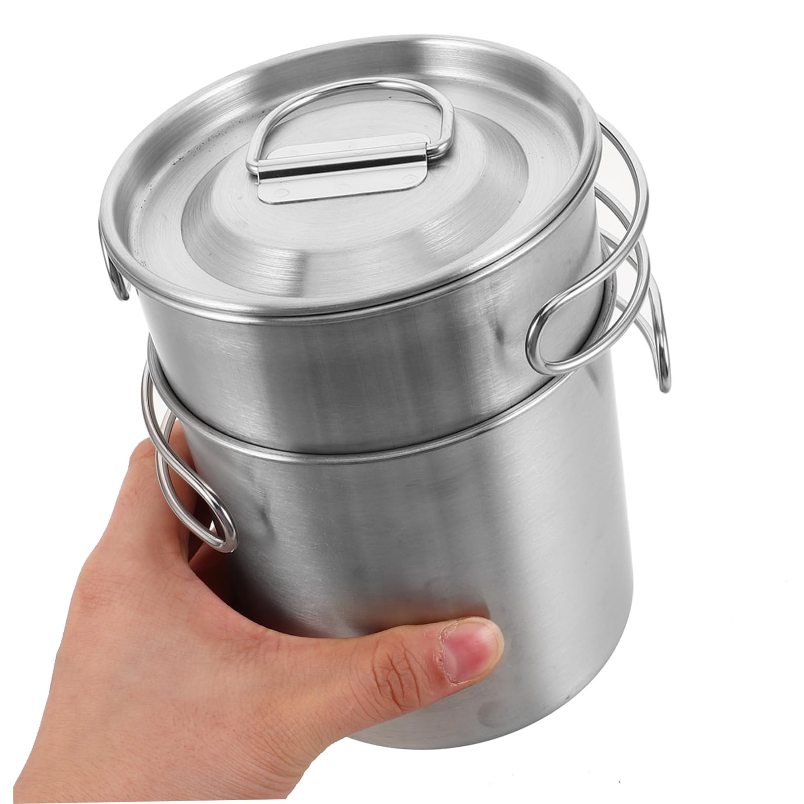 Mikikit 2stücke Teiliges Faltbarer Campingbecher Tragbare Outdoor-tasse Für Wasser Und Kaffee Für Wandern Und