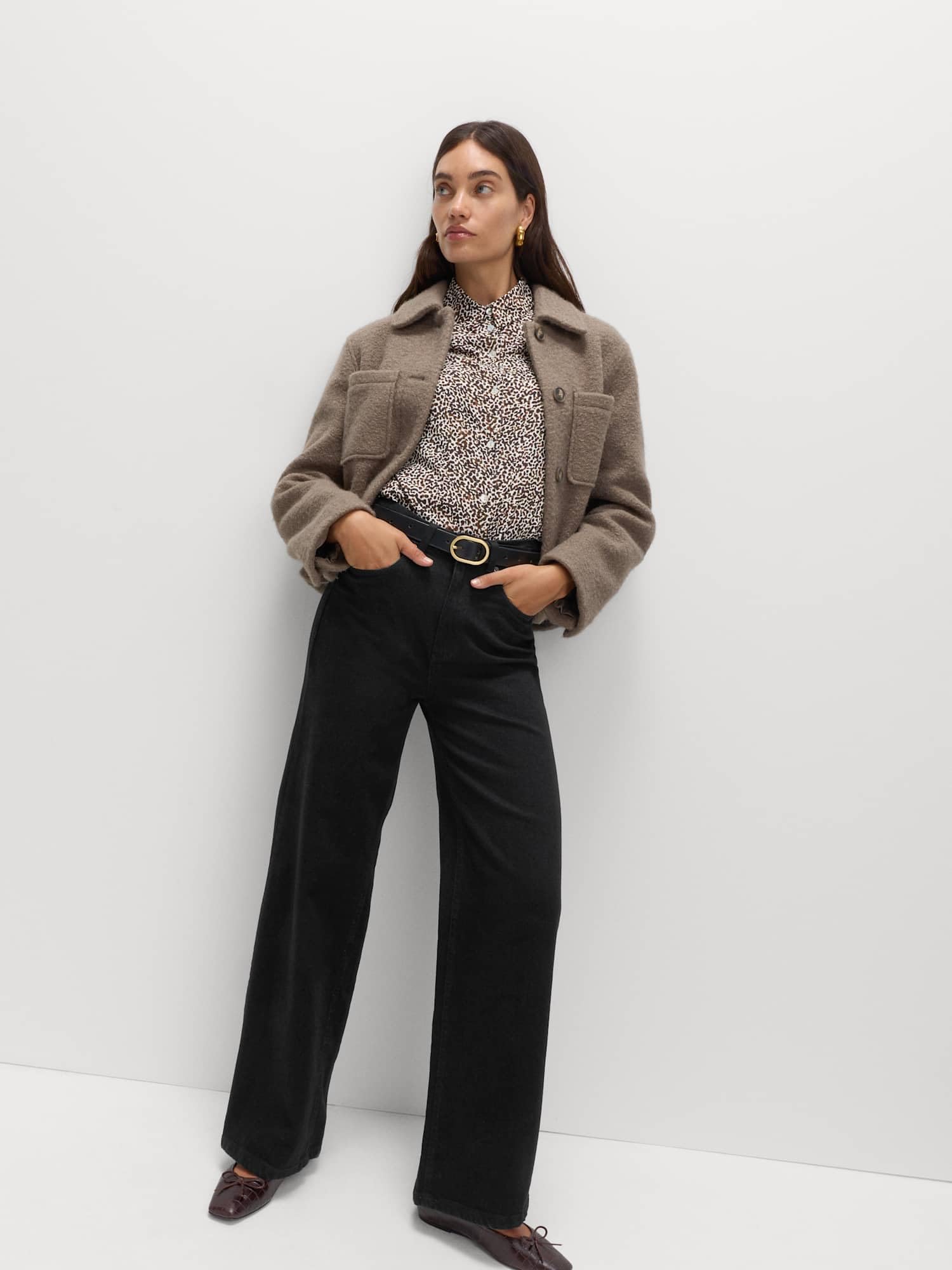 Marks & Spencer Damen Baumwolle Hose Regular | Mit mittlerem Bund, Beinform: Weites Bein, Waschung: Dunkelblau, Zum Reinschlüpfen, Leicht
