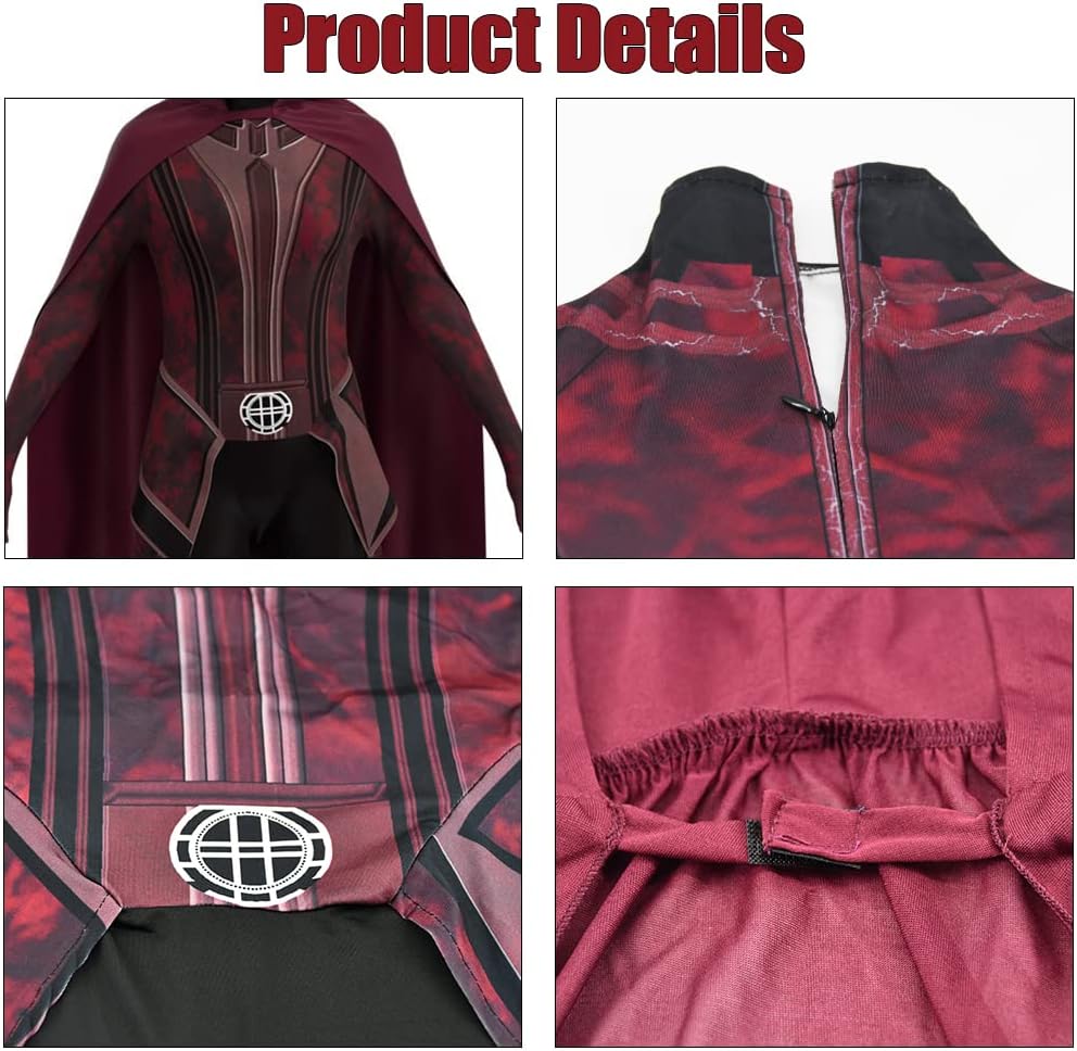 Girls Witch Costume Cosplay Jumpsuit with Headpiece 2025 Halloween Dress Up Outfits for Kids Girls - Image 6