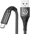 USB C Cable Yosou[2-Pack 2M]Type C Charger Cable Nylon Braided USB C Fast Charging Cable for Samsung Galaxy S10 S9 S8 A40 A50 A70 S20 Fe Plus A20e A51 A30s,Lead for Huawei P30 P20,Google Pixel,OnePlus