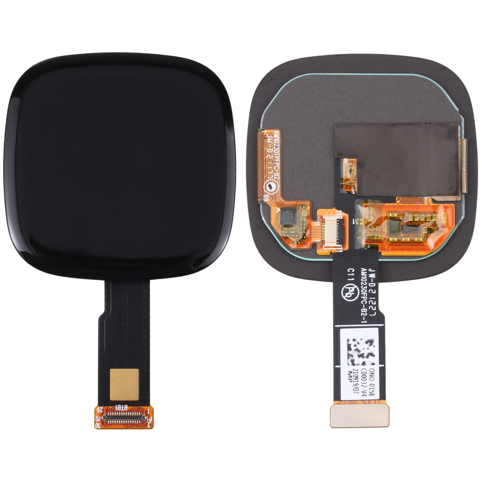 JSJUK Pièces de rechange pour montre avec écran LCD et numériseur pour Fitbit Versa 3/Fitbit Sense