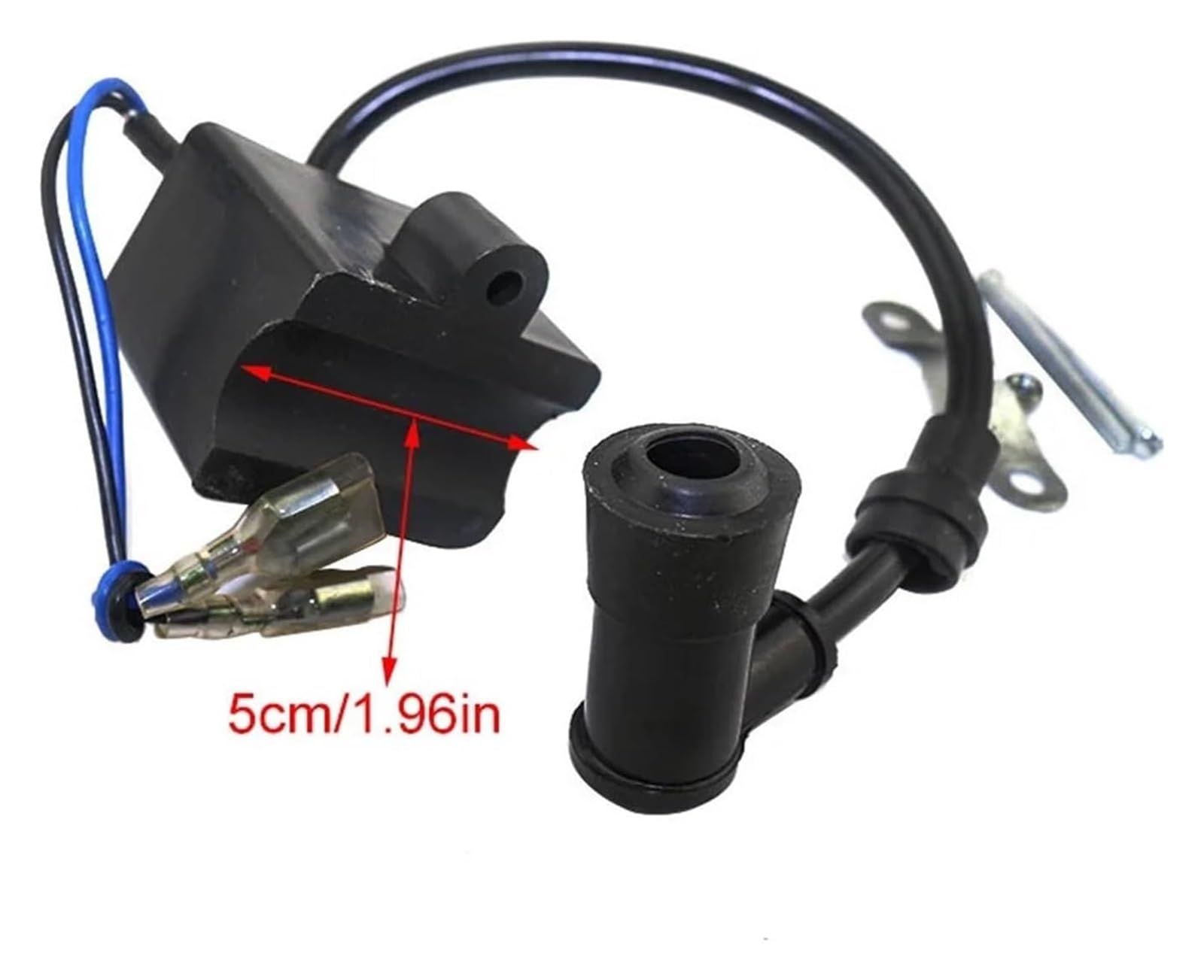cdi Encendido Moto para 49cc 60cc 66cc 80cc Motor De Accesorios Motorizados 2 Tiempos para Bicicleta Bobina Estator Magneto Encendido Motocicleta CDI(1 Set)