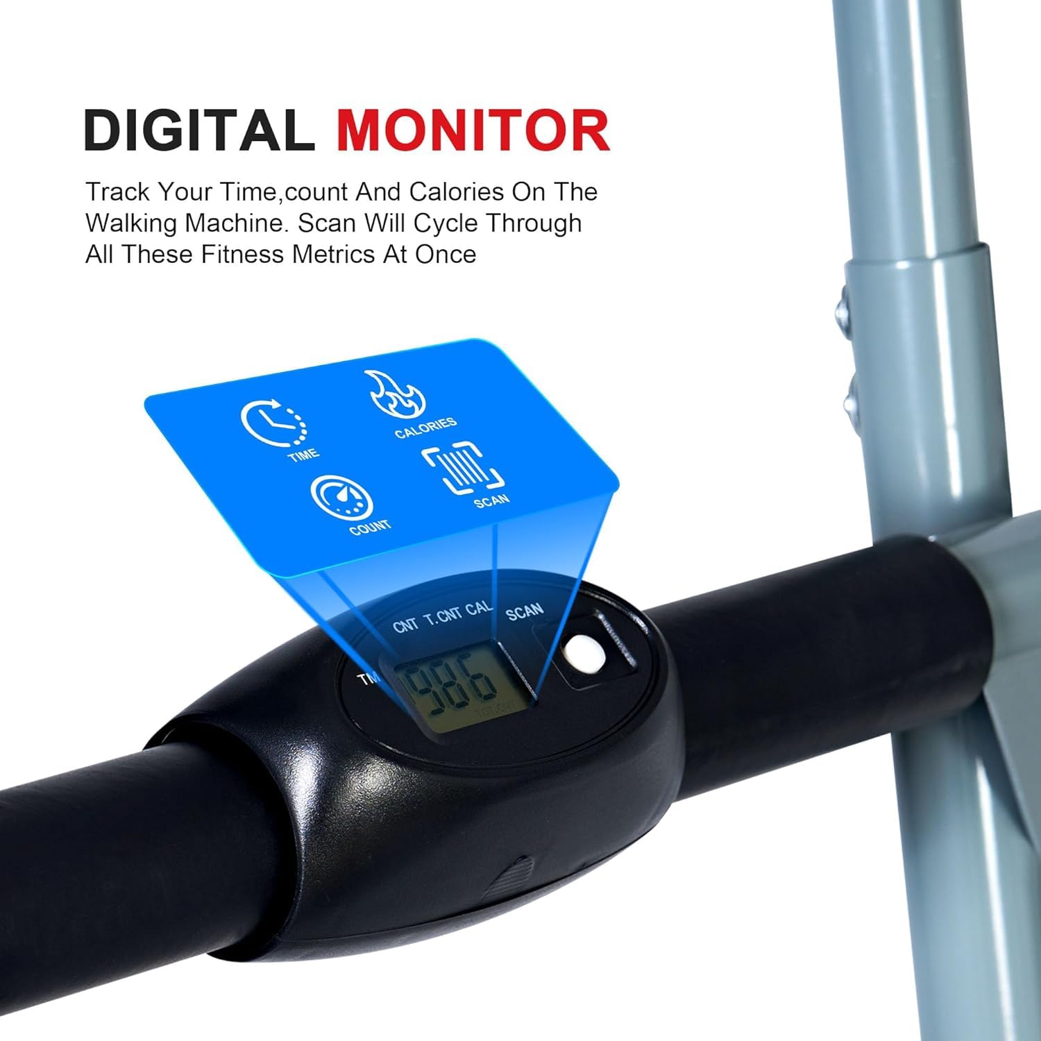 Ellittica Cross Trainer Pieghevole Esercizio Bike Attrezzatura da Allenamento Casa Palestra Esercizio Bike Cardio Dual Trainer verticale Per Home Gym Eserci