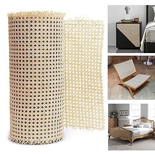 Cane Masters Rattan Cane Roll for Furniture Mesh Webbing Mat Roll for Basket Chair Cabinet Almirah Decoration Weaving Furnishing (24X36) (B0BYP7JDP6) Amazon Price History, Amazon Price Tracker