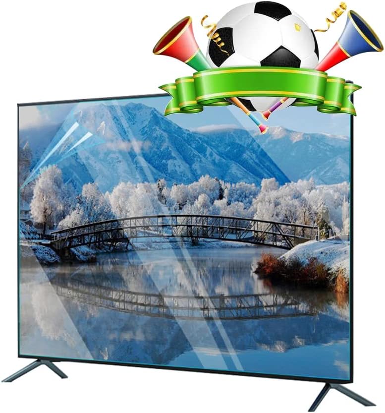Blue Light Blocking Screen Protector Anti-UV Eye Protection Filter Film Panel Anti-Scratch, Matte Gloss Finish, for 75-85 inch LED, LCD, 4K OLED & QLED HDTV Displays,85inch 1902x1089mm