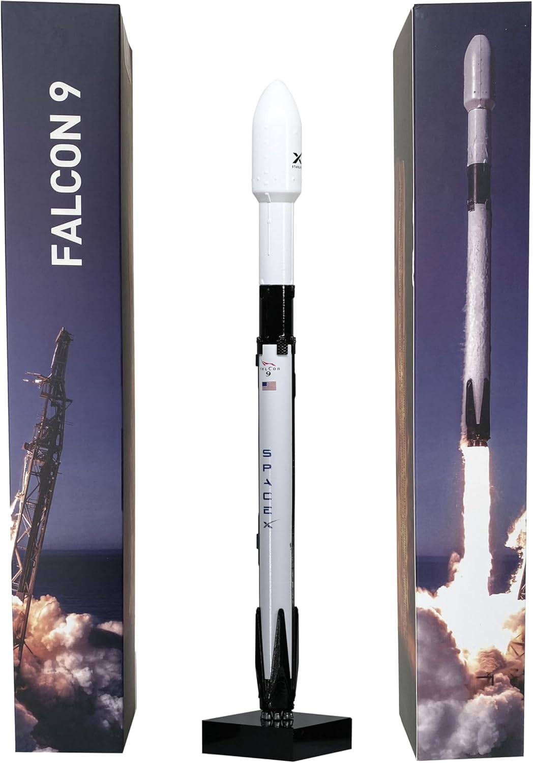 Space X Falcon 9 1/233 Diecast Rocket Model