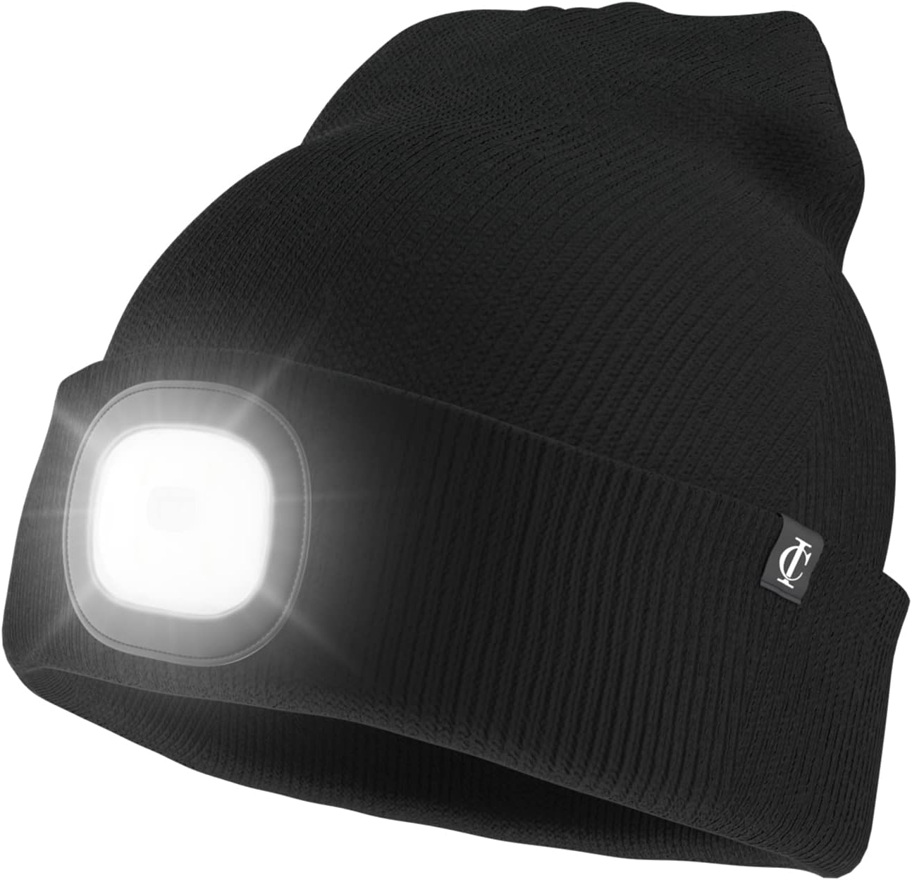 IdylliComfort be comfy ,be bestIdyllicomfort Led Lighted Beanie Hat,USB Rechargeable Hands Free Headlamp Cap, Unisex Winter Warmer Knit Hat with Light for Hiking Biking Camping Jogging, Gift for Men, Women, Teens
