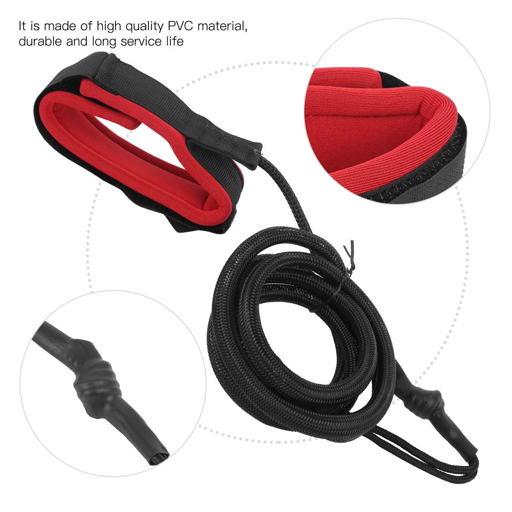 Sicurezza Tavola Surf Guinzaglio SUP Per Tavola Da Surf Cavigliera Elastica 7mm Con M 543963