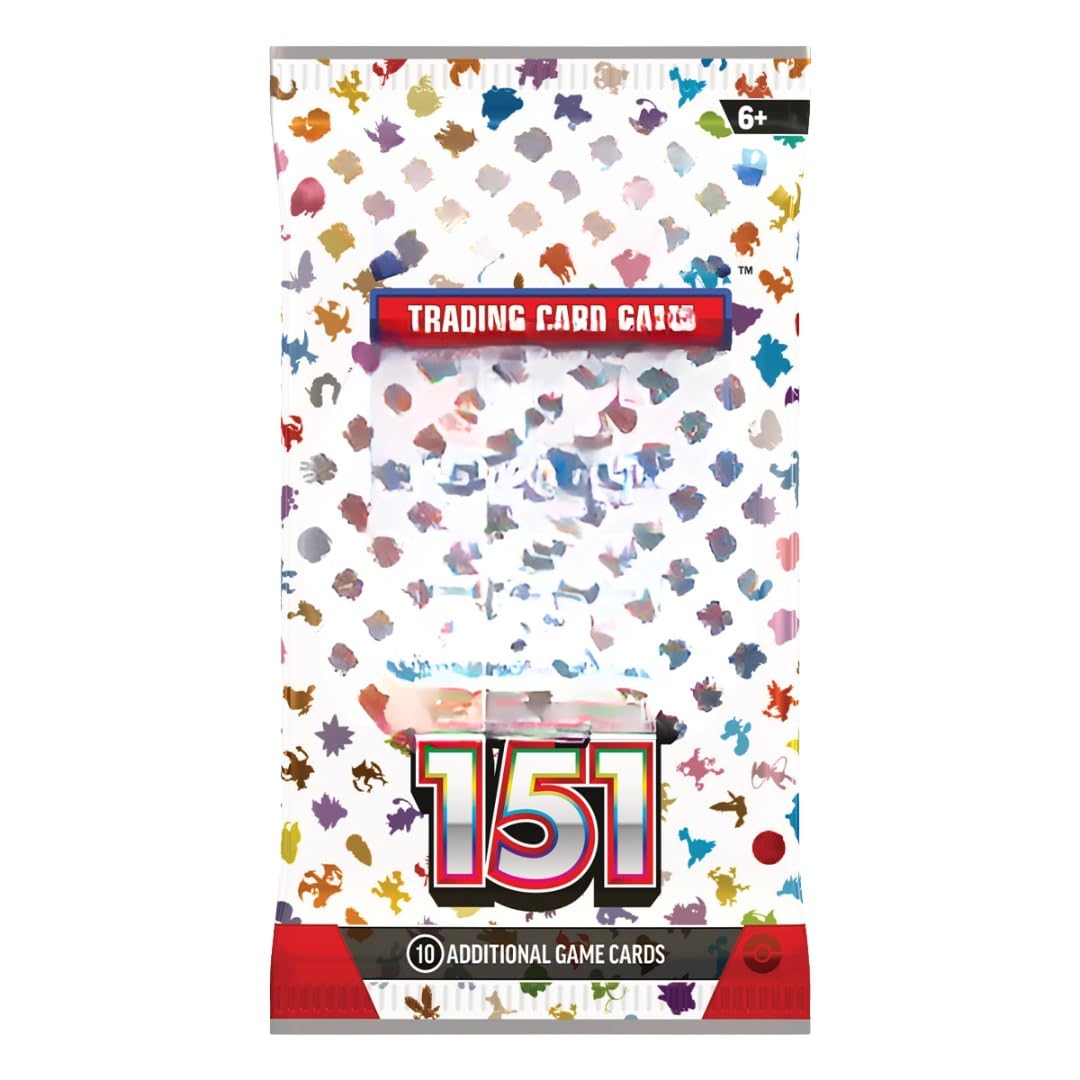 151 Booster Edición Inglés Booster Pack + Heartforcards Protección de envío