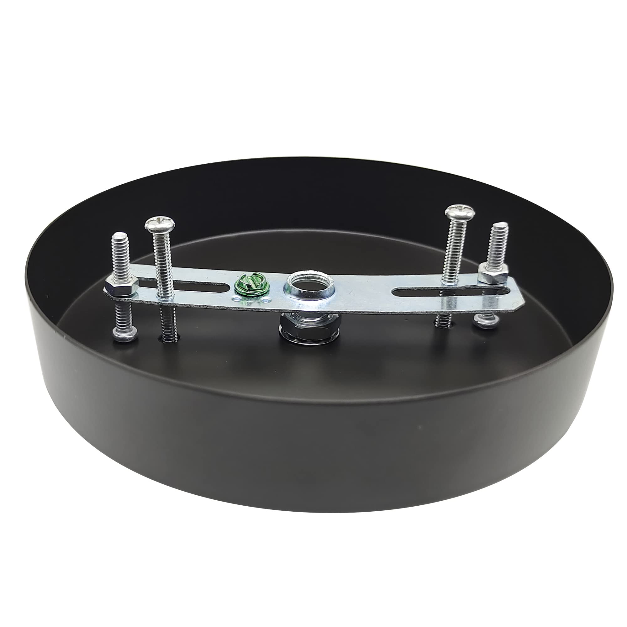 Lamp Shades Chandelier Canopy Kit, ECUDIS 5 1/8 Ceiling Lighting Modern  Steel Canopy Kit Light Fixture Cover Plate With Hardware For Pendant Lighting  Fixtures Oil Rubbed Bronze Hanging Lamp, image size:2000x2000