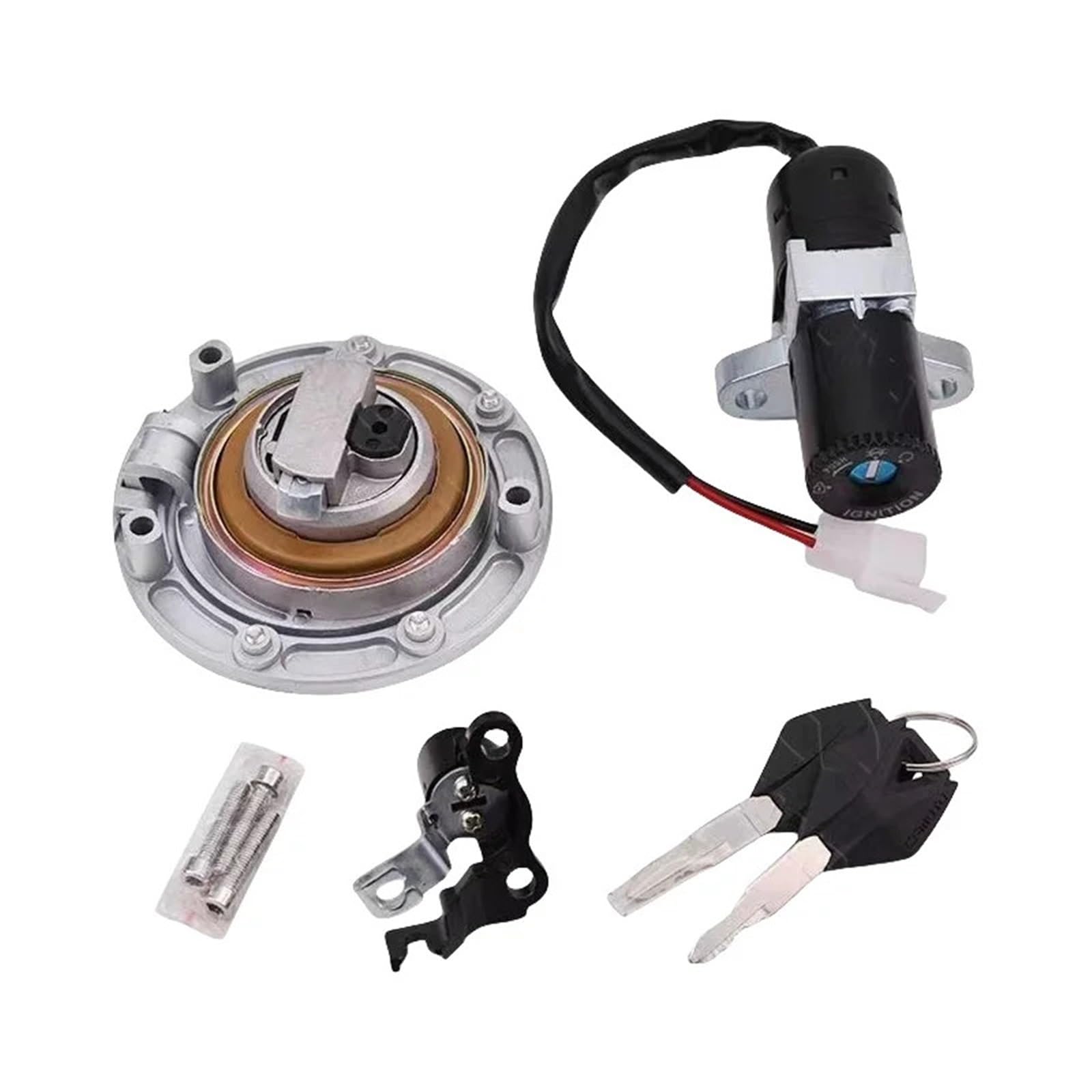 Para CF CF250NK 250-A 250-6 250 NK 250NK 2017-2021 Interruptor Encendido Motocicleta Juego Llaves Tapa Gas Interruptor de Encendido