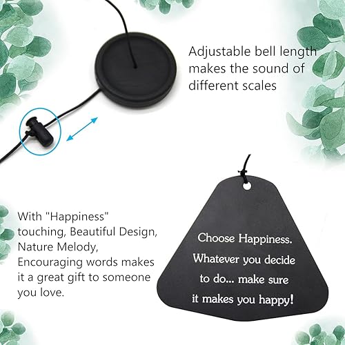 Miniatura 4 de ASTARIN - Carillones de viento personalizados al aire libre simpatía tono profundo, recuerdo campanas de viento para Navidadjubilaciónregalo