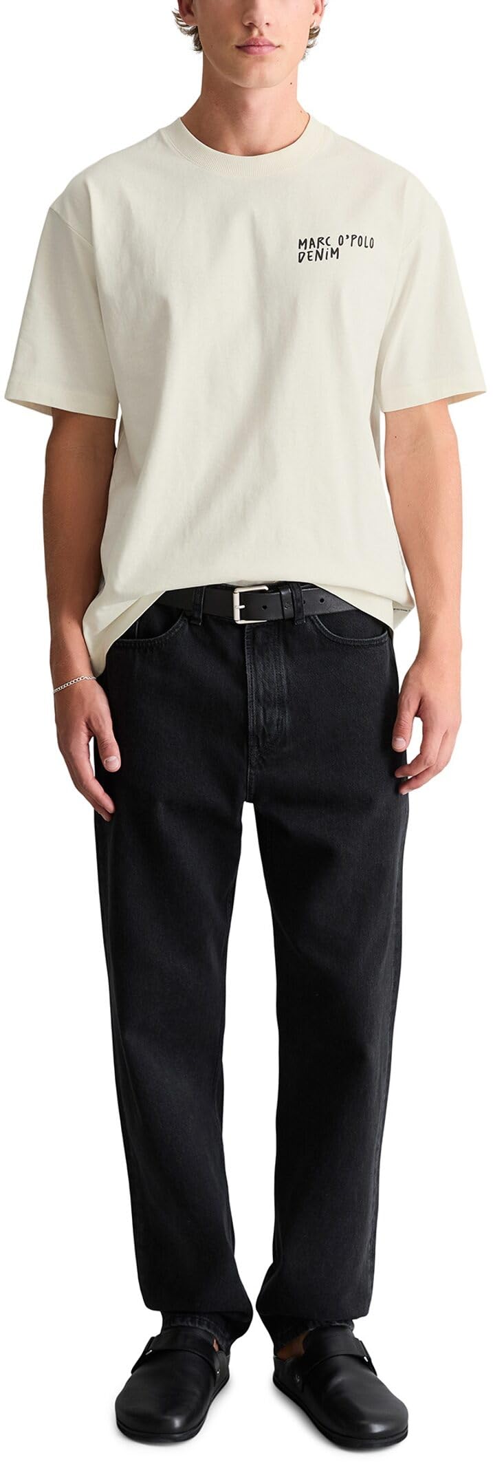 Marc OߴPolo Denim Herren Crayfish T-Shirt aus Bio-Baumwolle Relaxed Fit